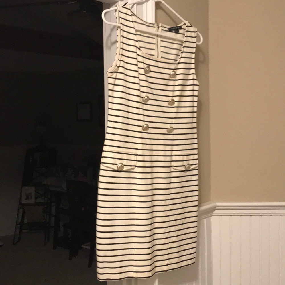 Black and White nautical dress